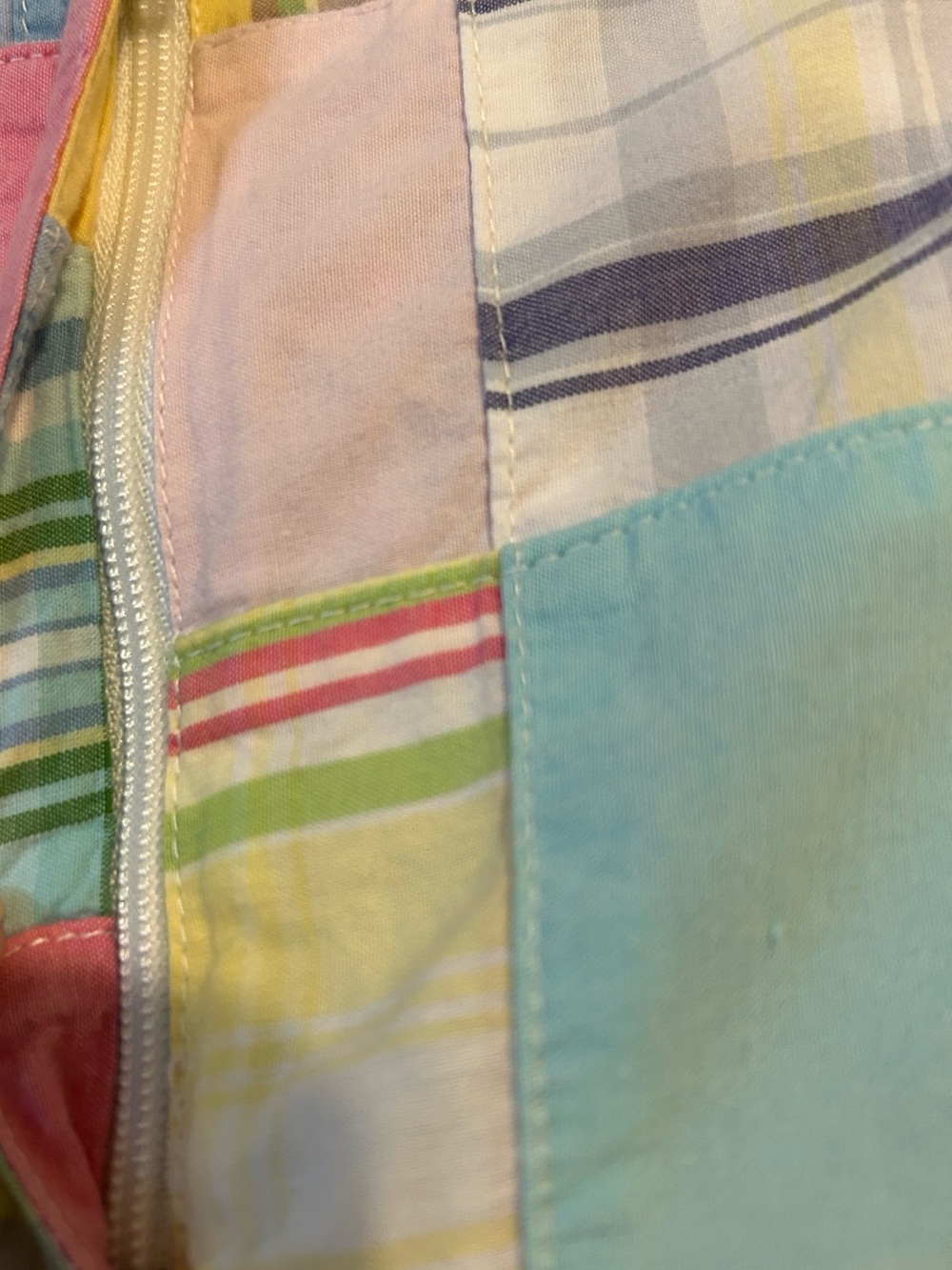 Brooks Brothers 365 Patchwork/Madras
Cotton Plaid Pants Size 12 Preppy Pastel - Picture 3 of 13